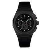 Defy Skyline Chronograph Skeleton 42mm Mens Watch Black Interchangeable Strap, , hi-res