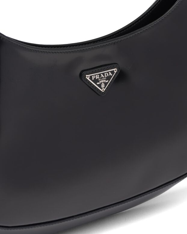 Prada Cleo brushed leather shoulder bag, , hi-res