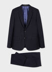 THE SOHO TAILORED FIT NAVY WOOL A SUIT TO TRAVEL IN