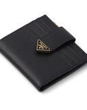 Small Saffiano and smooth leather wallet, , hi-res