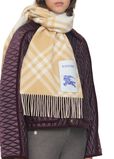 Check Cashmere Scarf, , hi-res