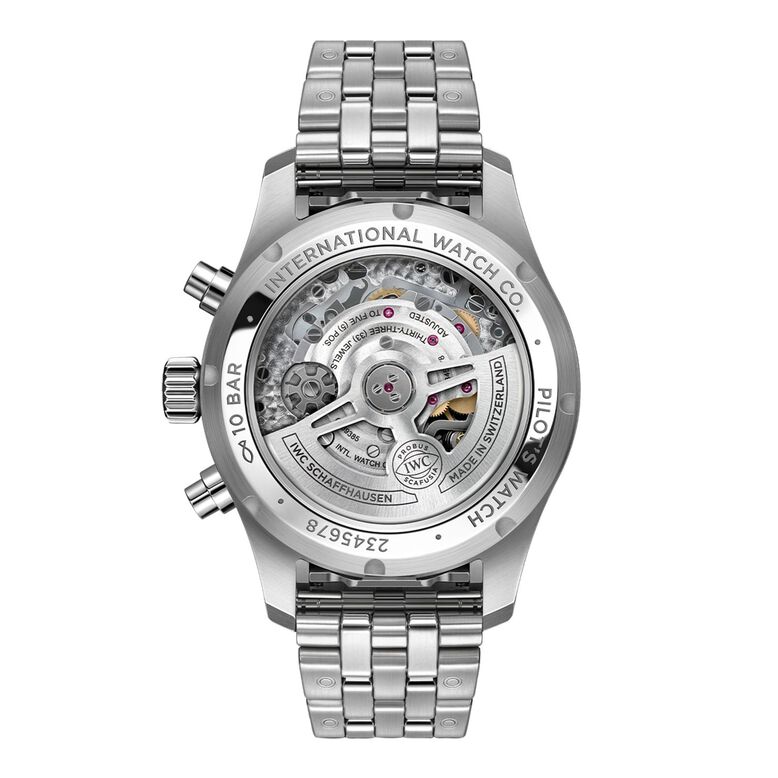 Pilot Chronograph 41mm Mens Watch Black, , hi-res