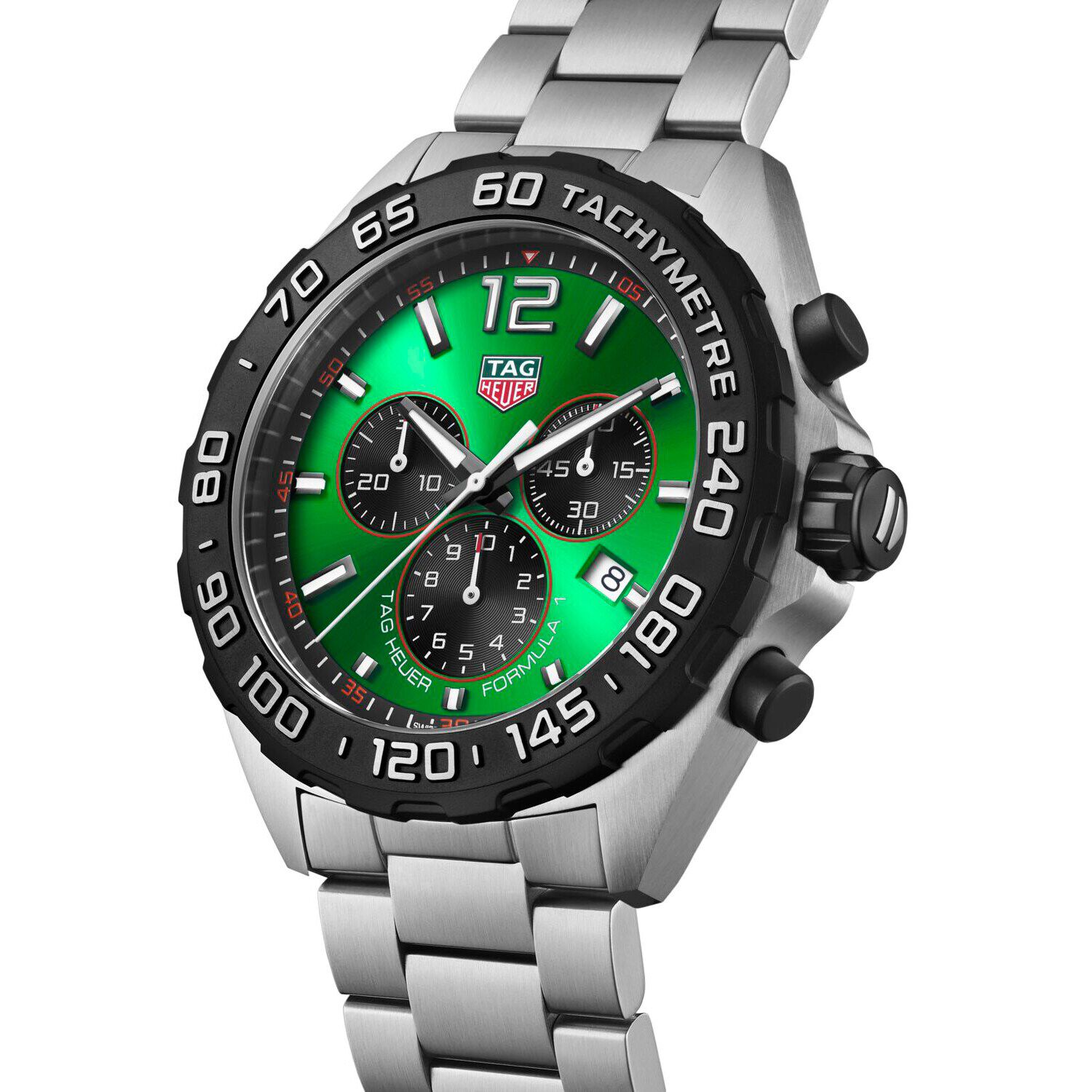 Formula 1 Quartz Chronograph 200M 43mm Mens Watch Green