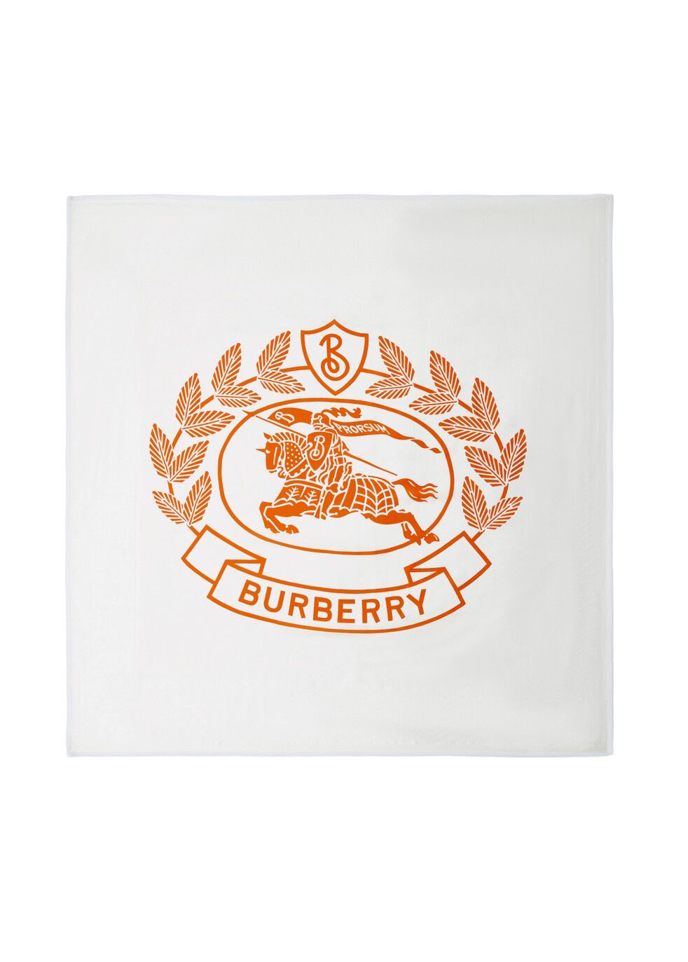 Burberry crest scarf top