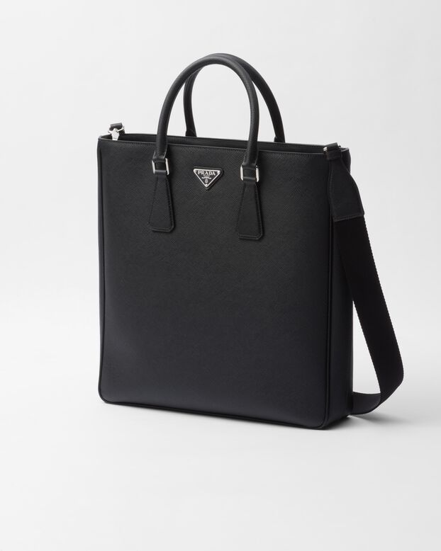 Saffiano leather tote bag, , hi-res