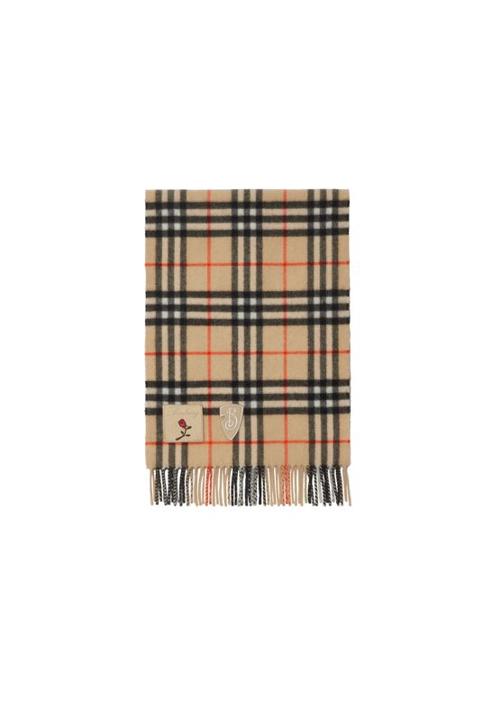 Badge Check Cashmere Scarf, , hi-res
