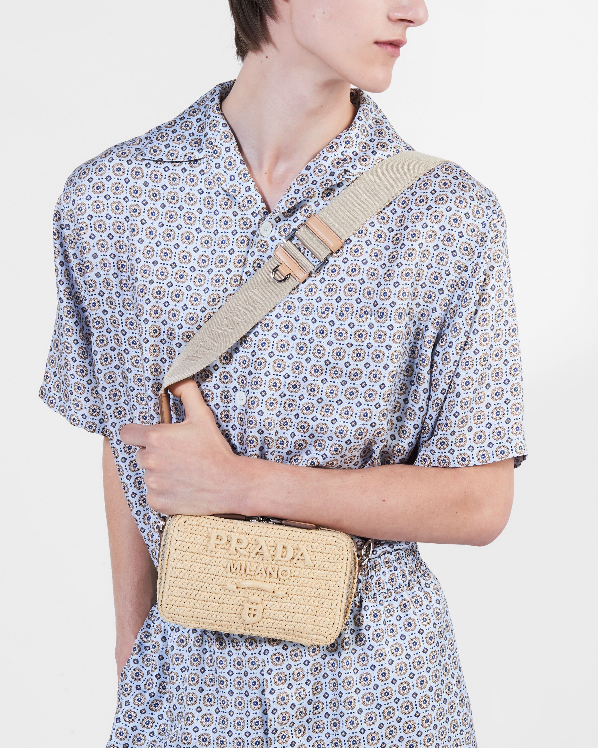 Prada Crochet Prada Brique bag Crossbody | Heathrow Reserve