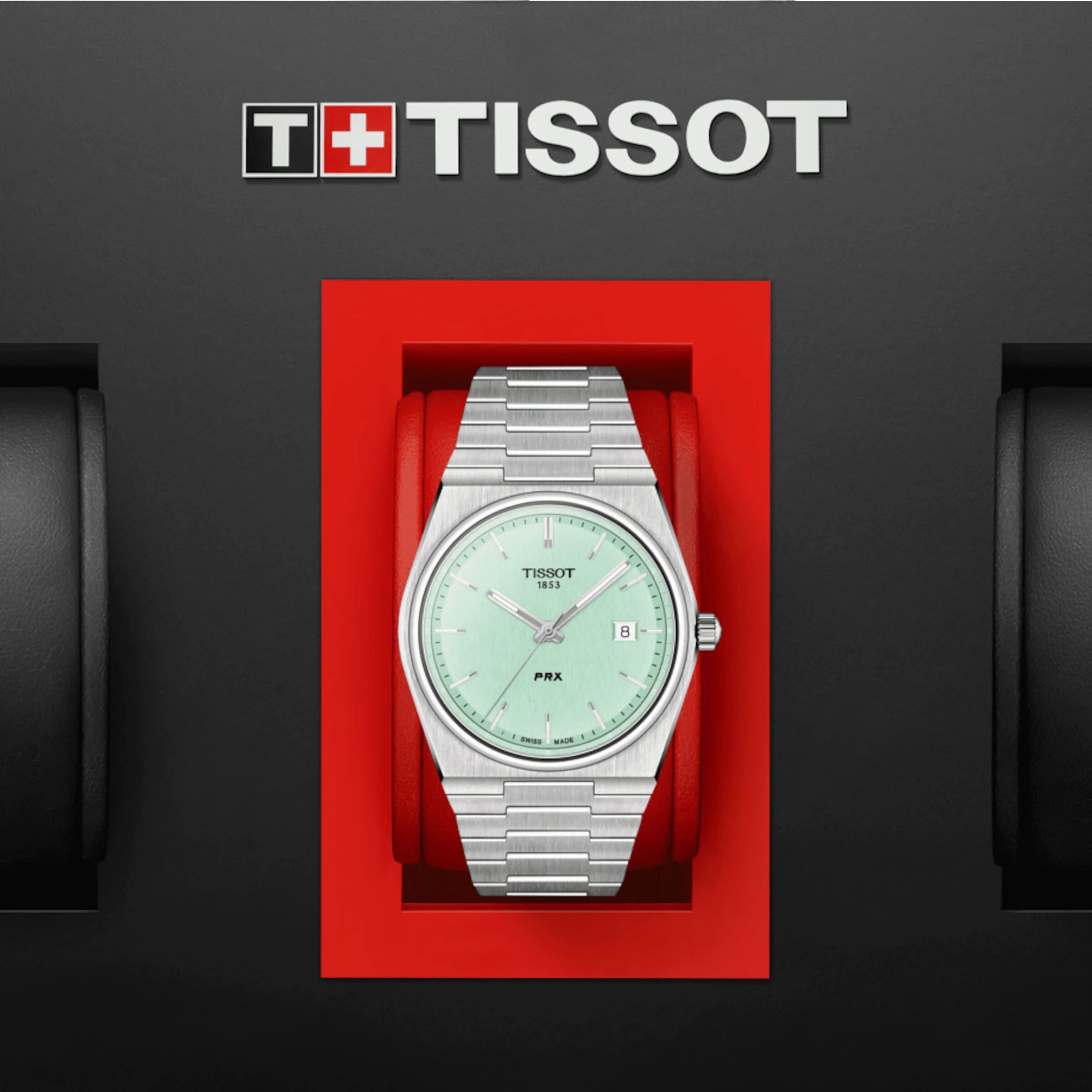 Tissot PRX 40mm Mens Watch Mint Fine Watches | Heathrow Reserve