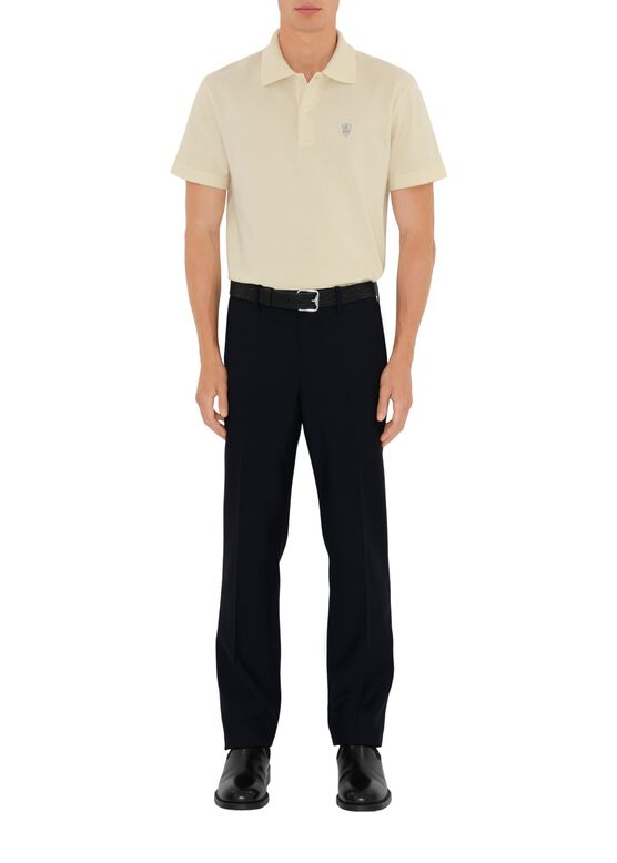 Cotton Polo Shirt, , hi-res
