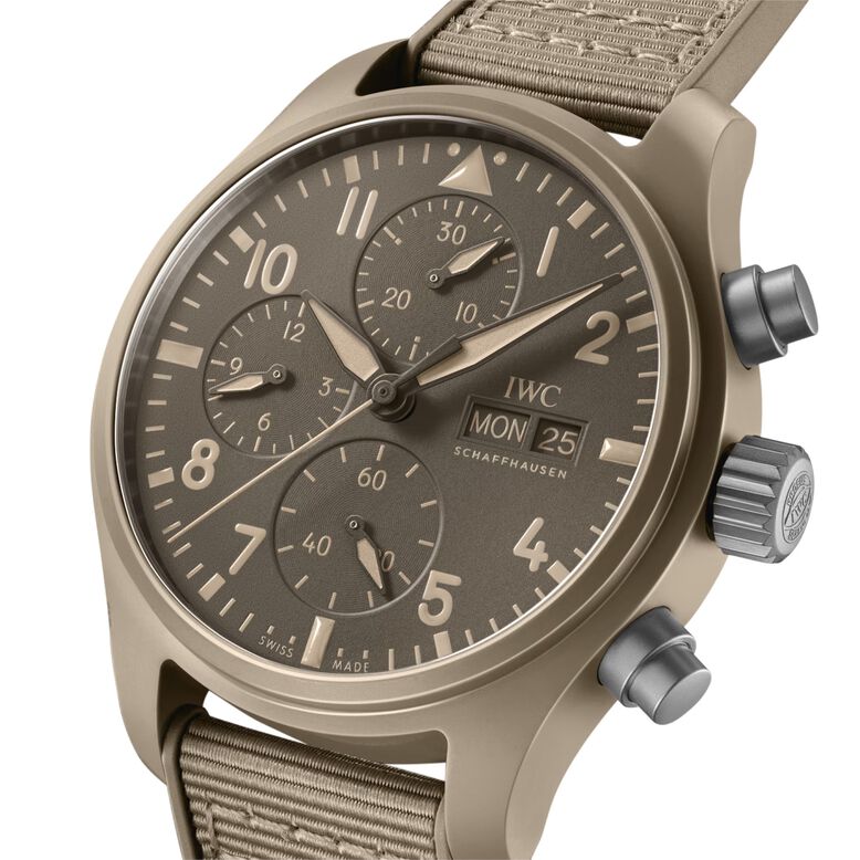 Pilot Chronograph 41 TOP GUN Mojave Desert Mens Watch, , hi-res