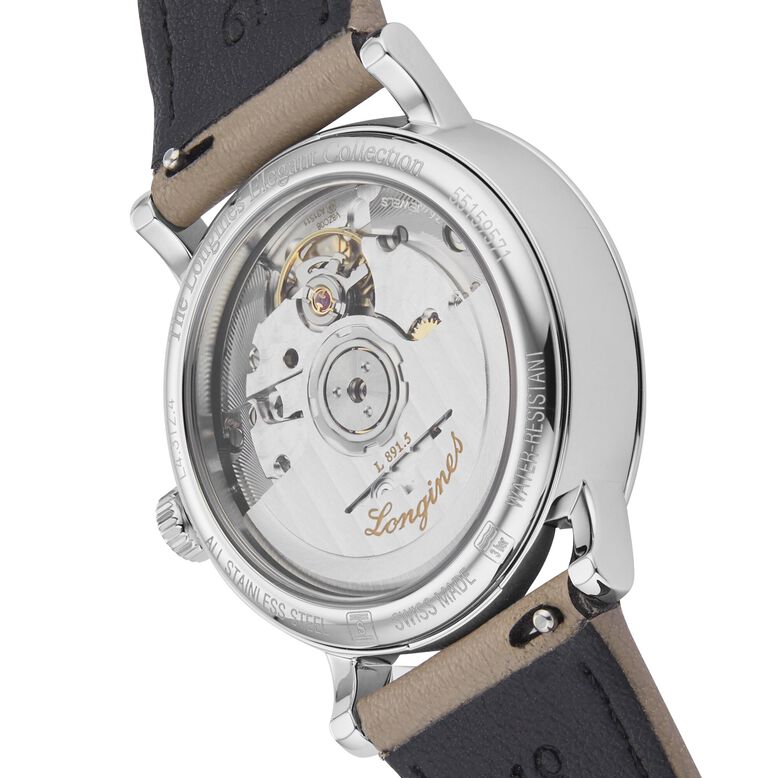 Elegant Collection 34.5mm Ladies Watch Beige Strap, , hi-res