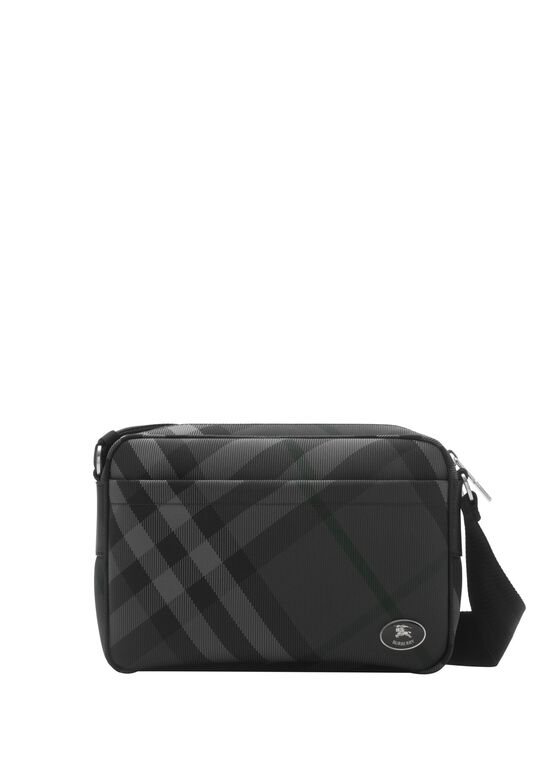 Slim Grid Crossbody Bag, , hi-res