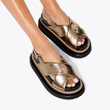 ORSON CROSS STRAP SANDAL, , hi-res
