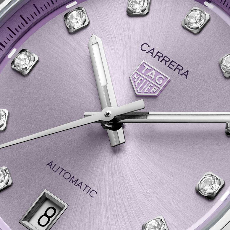 Carrera Date 36mm Ladies Watch Diamond Dot, , hi-res