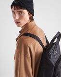 Re-Nylon and Saffiano leather tote bag, , hi-res