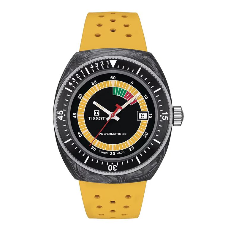 T-Sport Sideral S Yellow Strap Watch, , hi-res