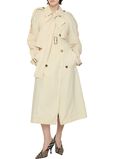 Long Canvas Trerose Trench Coat, , hi-res