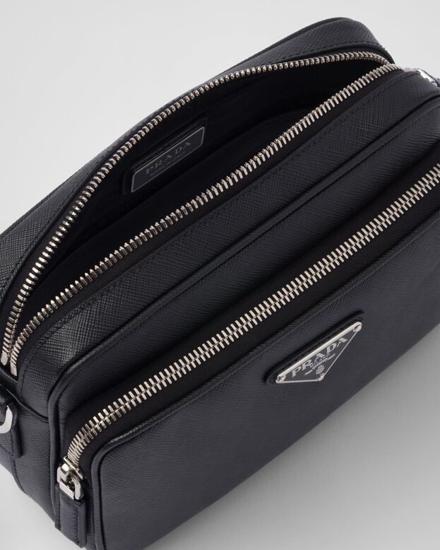 Saffiano leather shoulder bag, , hi-res