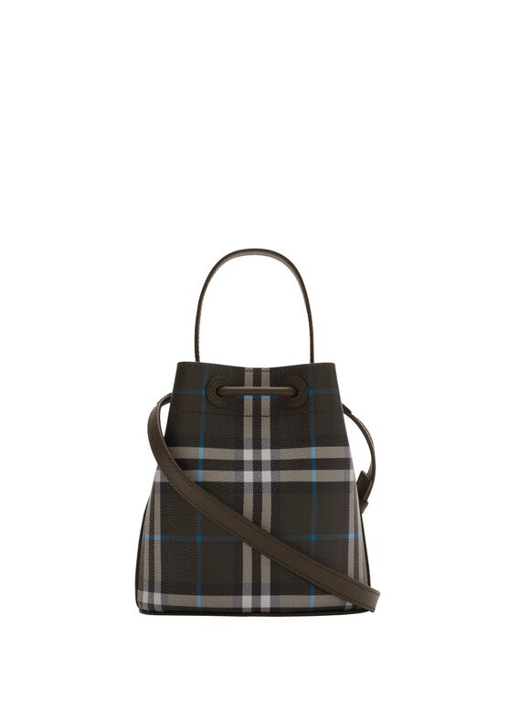 Mini Check Bucket Bag, , hi-res