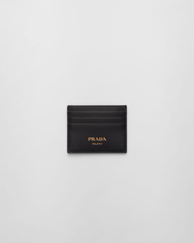 Leather card holder, , hi-res