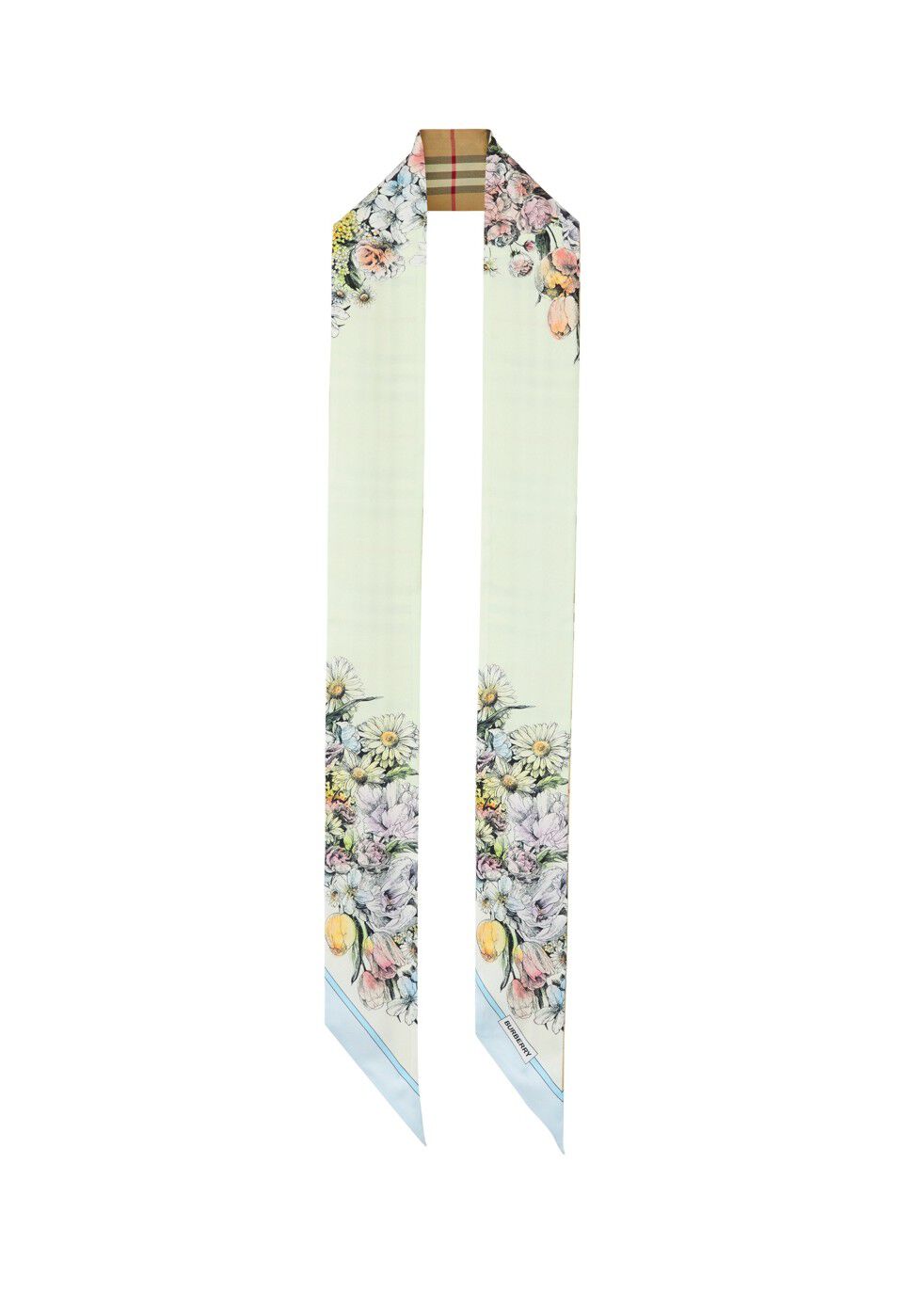 Burberry floral outlet scarf