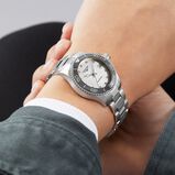 Hydroconquest 32mm Ladies Watch Mother Of Pearl Silver Exclusive to The Watches Of Switzerland Group, , hi-res