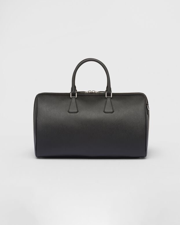 Saffiano leather travel bag, , hi-res
