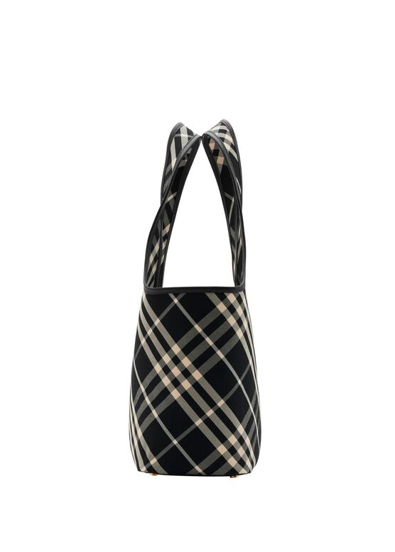 Small Check Tote, , hi-res