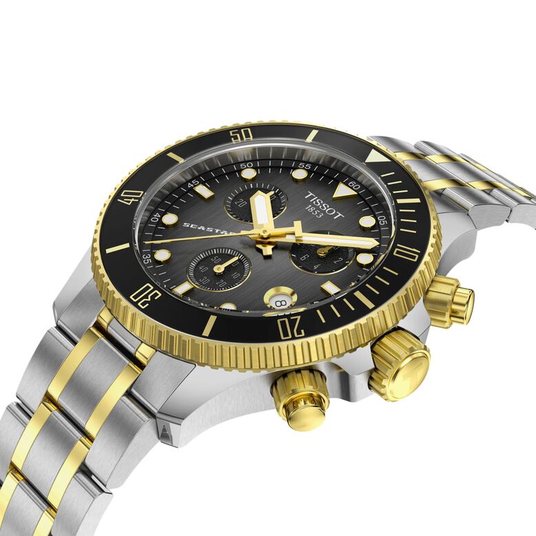 Seastar 1000 Quartz Chronograph 38mm Unisex Watch, , hi-res