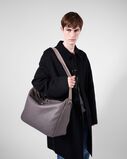 Large leather shoulder bag, , hi-res