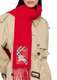 Check Label Cashmere Scarf, , hi-res