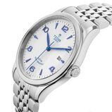 1926 41mm Mens Watch Steel Case Opaline and Blue Dial, , hi-res