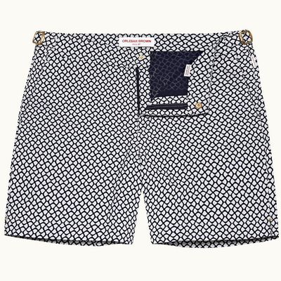 Bulldog Jacquard Gila White Sand/Night Iris