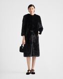 Padded velvet mini handbag, , hi-res