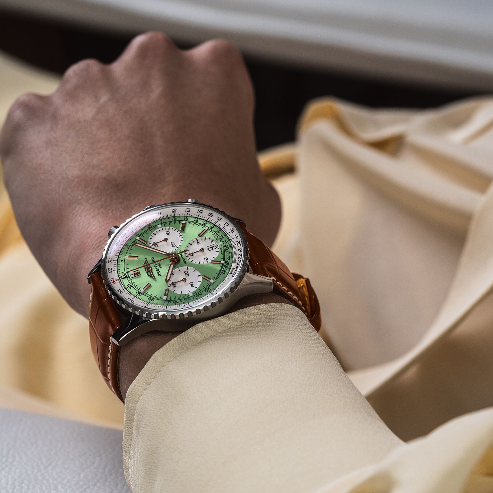 Breitling aviator chronograph top