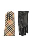 Check Wool Cashmere Gloves, , hi-res