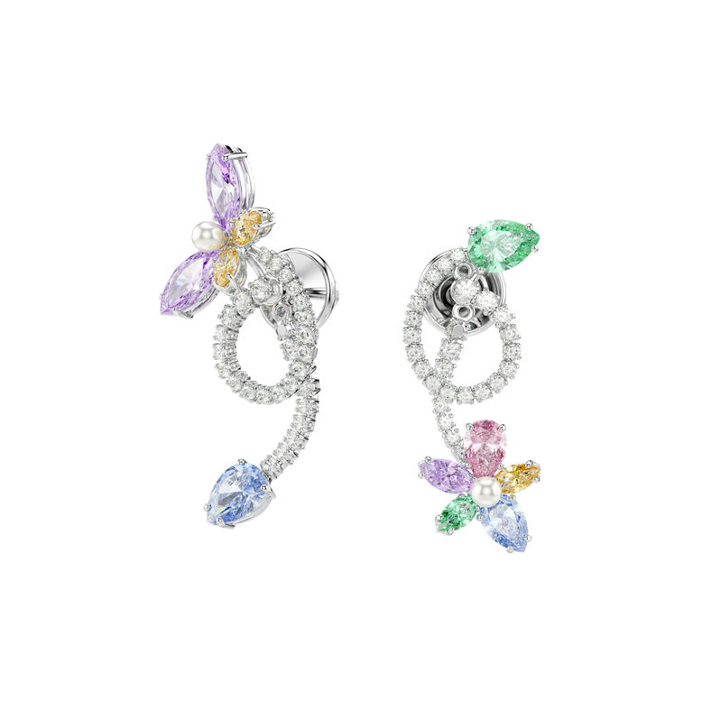 Ariana Grande Dragonfly Flower Drop Earrings, , hi-res