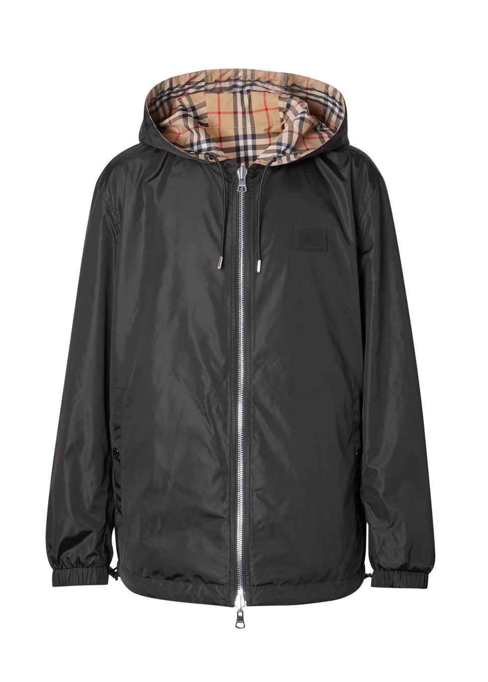 Burberry Check Reversible Hooded Jacket Coats & Jackets | Heathrow Boutique