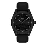 PRC 100 Solar Quartz 39mm Mens Watch Black Leather, , hi-res