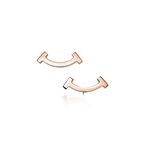 Tiffany T Smile Earrings in Rose Gold