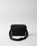 Re-Nylon and Saffiano leather shoulder bag, , hi-res