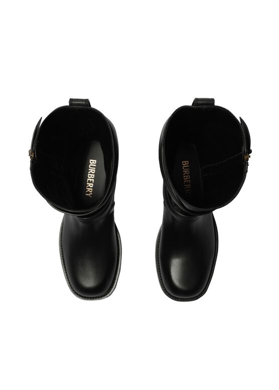 Leather Kent Biker Boots, , hi-res
