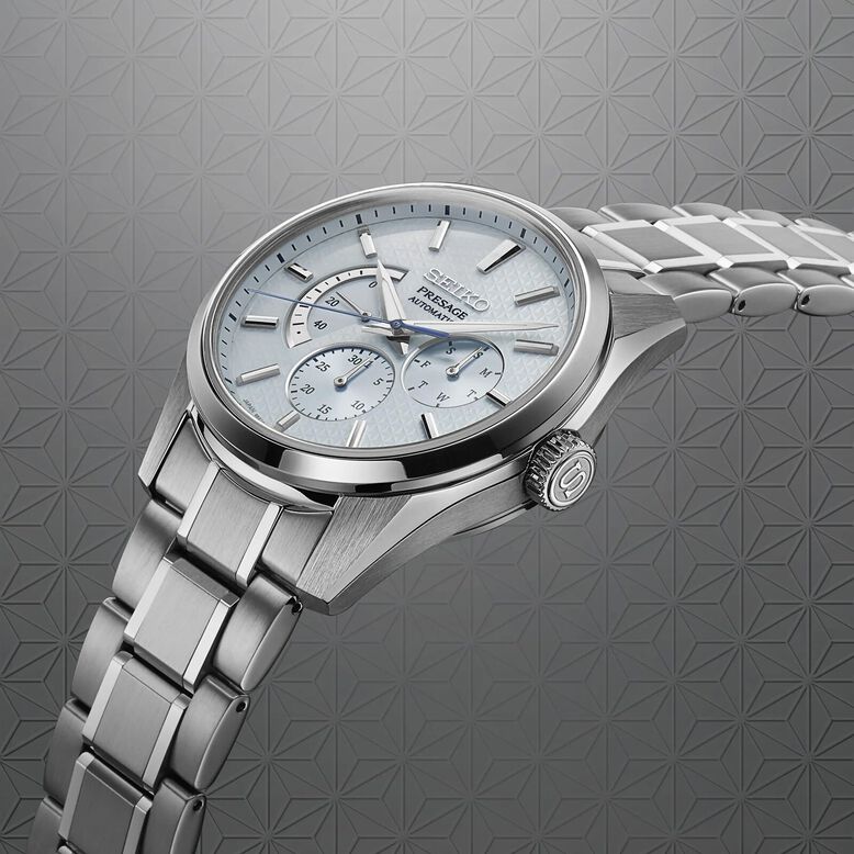 Sharp Edged &#39;Geppaku&#39; Moonlight 40mm Mens Watch, , hi-res