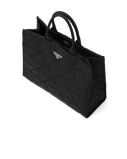 Re-Nylon shopping bag with topstitching, , hi-res