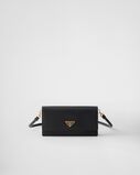 Saffiano leather mini-bag, , hi-res