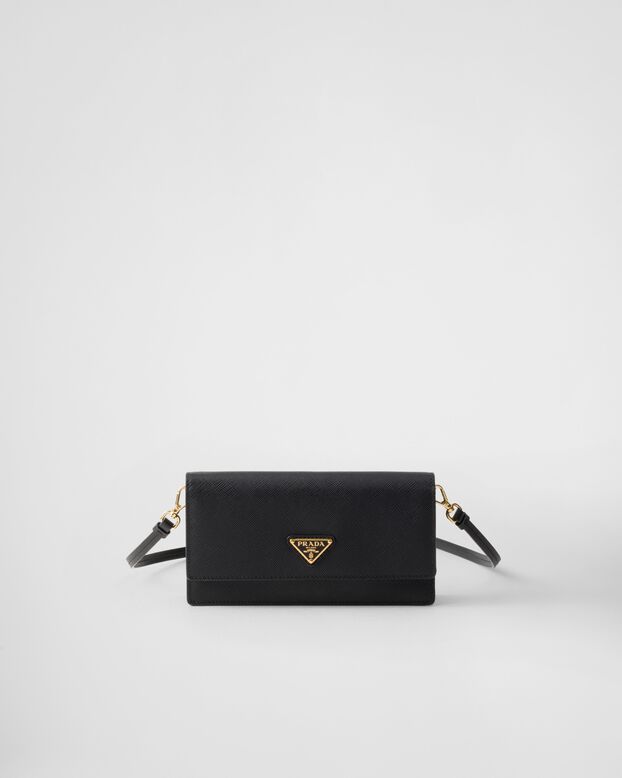 Saffiano leather mini-bag, , hi-res