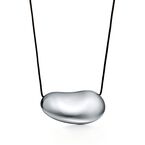 Elsa Peretti® Bean design Pendant in Sterling Silver, 50 mm