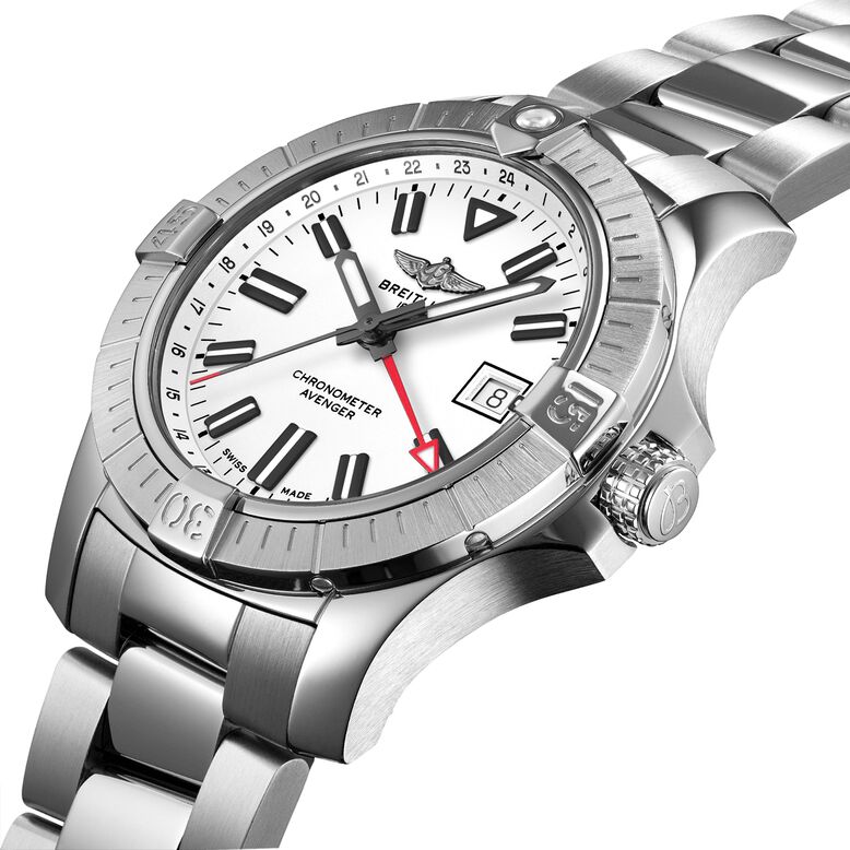 Avenger Automatic GMT 43 Stainless Steel Watch, , hi-res