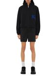 Cropped Nylon Hooded Jacket, , hi-res
