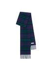 Narrow Check Cashmere Scarf